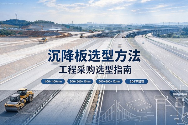 睢宁沉降板选择方法
