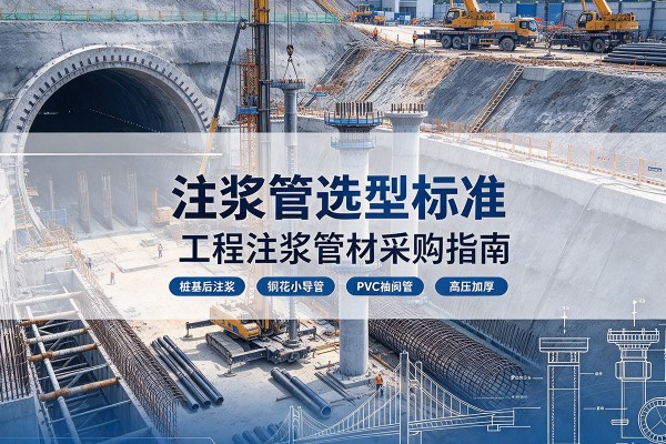 睢宁注浆管选型标准
